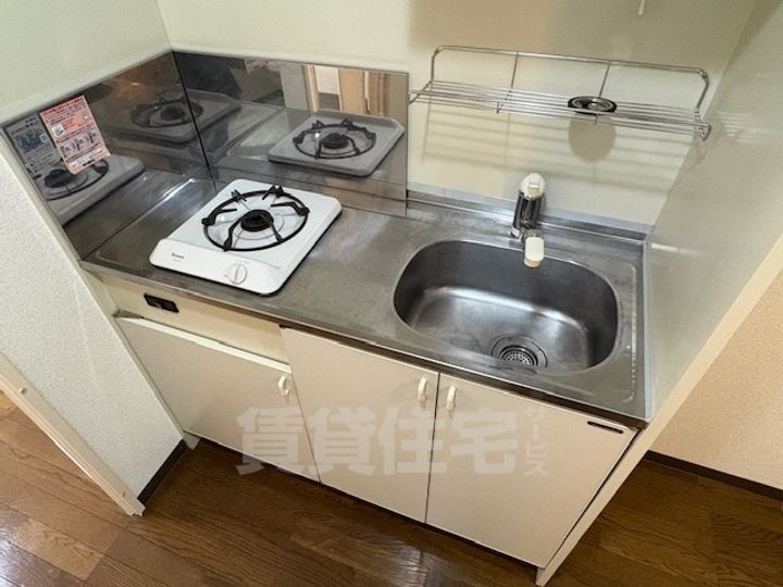 大阪府堺市堺区浅香山町2丁の賃貸マンションのキッチン