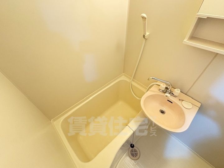 大阪府堺市堺区浅香山町2丁の賃貸マンションの風呂