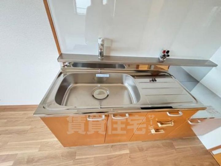 大阪府豊中市野田町の賃貸マンションのキッチン