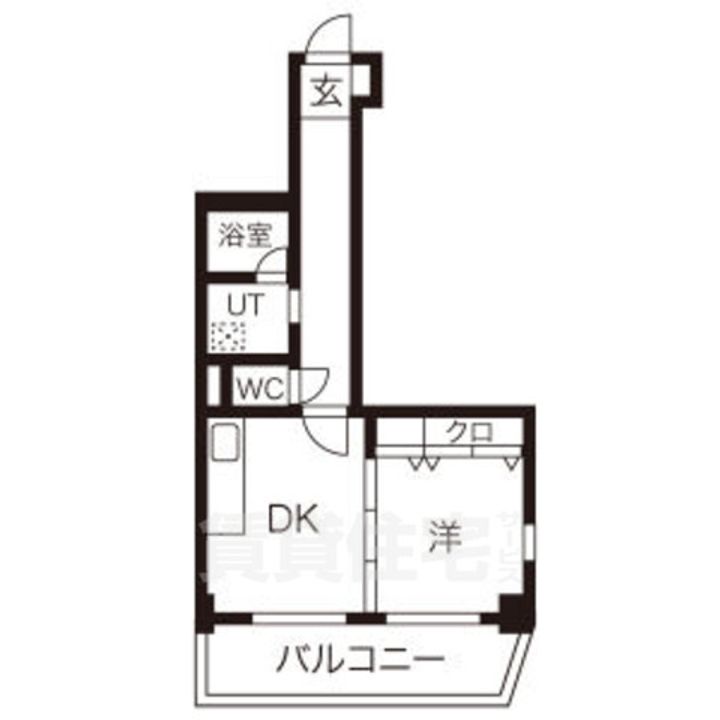 ハイリスベーネ池下の間取り