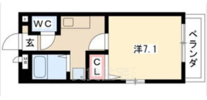 エクセル枇杷島の間取り