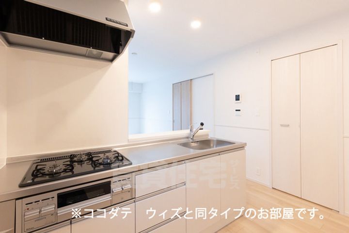 愛知県名古屋市中川区法華西町(一戸建)の賃貸物件のキッチン