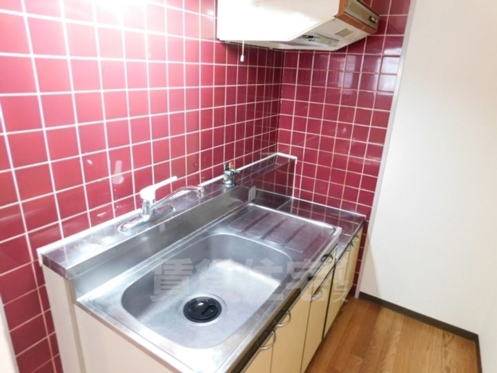 大阪府大阪市住吉区我孫子東2丁目の賃貸マンションのキッチン