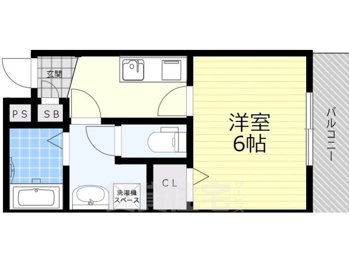 ヒルハイツ柴原駅前の間取り