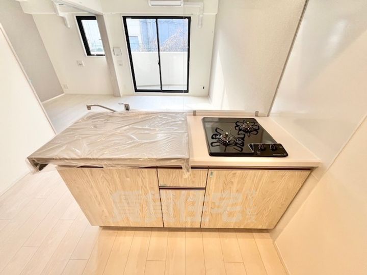 大阪府茨木市天王1丁目の賃貸マンションのキッチン