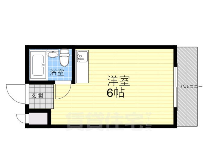 ダイドーメゾン西宮北口2の間取り