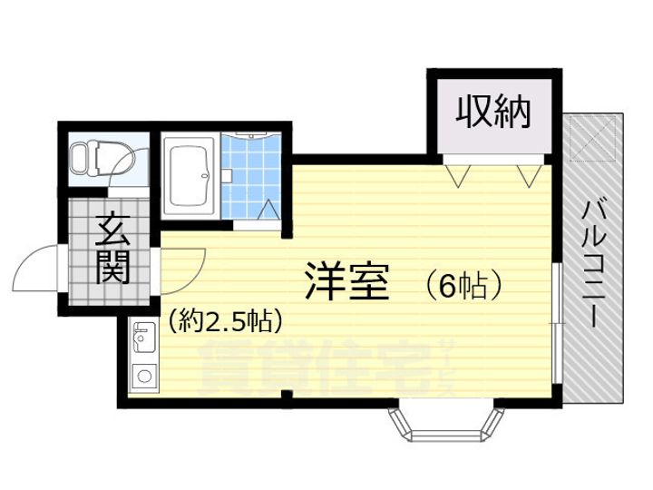 リバーサイド瓢箪山の間取り