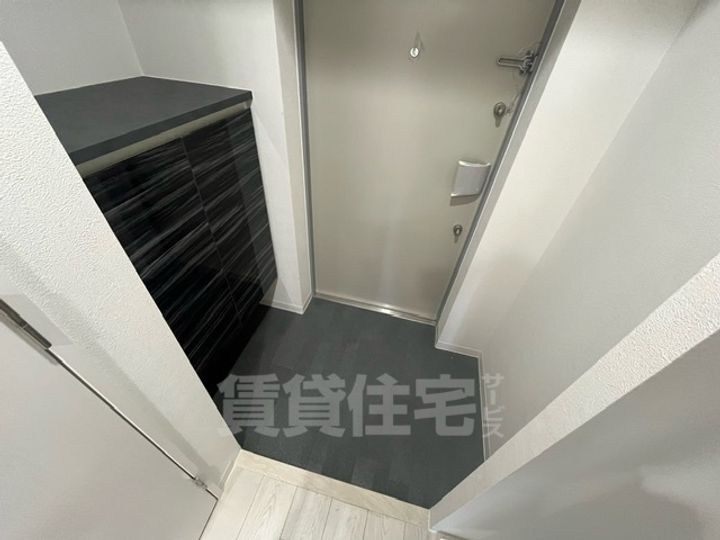 大阪府堺市堺区甲斐町東1丁の賃貸マンションの玄関