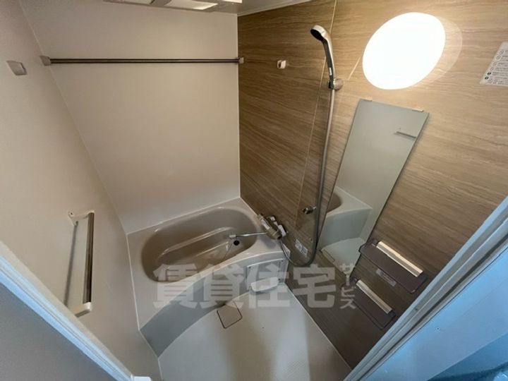 大阪府堺市堺区甲斐町東1丁の賃貸マンションの風呂
