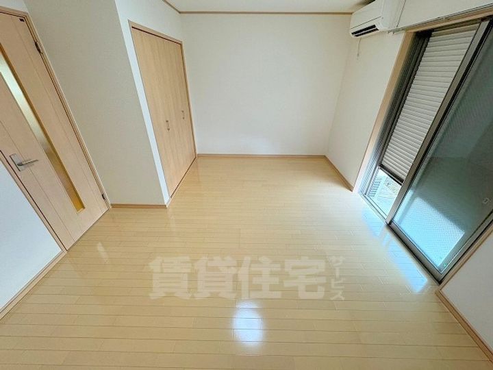 アスピリア古池の寝室