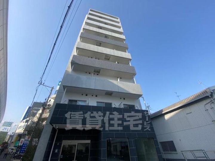 大阪府豊中市宝山町の賃貸マンションの外観