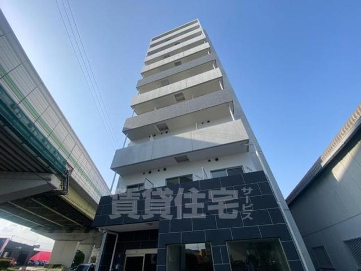 大阪府豊中市宝山町の賃貸マンションの外観