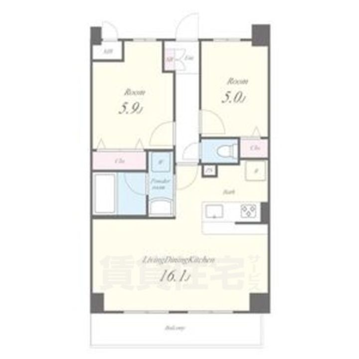 Le・Ciel徳川の間取り
