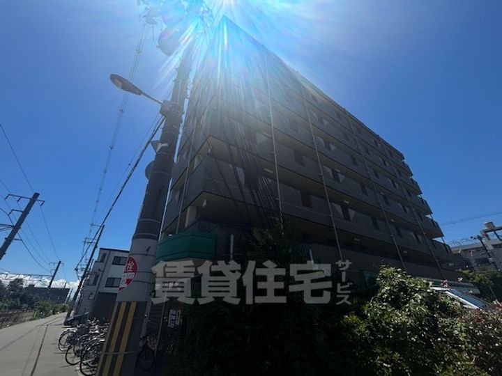 大阪府大阪市住吉区山之内4丁目の賃貸マンションの外観