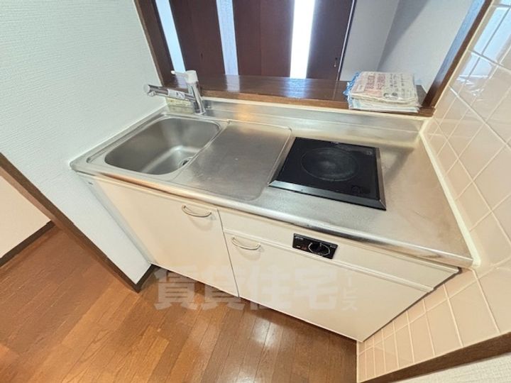 大阪府大阪市住吉区山之内4丁目の賃貸マンションのキッチン