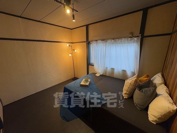 大阪府東大阪市横小路町4丁目(一戸建)の賃貸物件の寝室