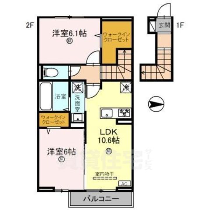ピュアフィールドの間取り