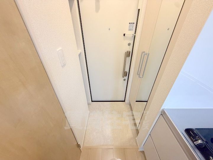 サニーサイド・レオの玄関