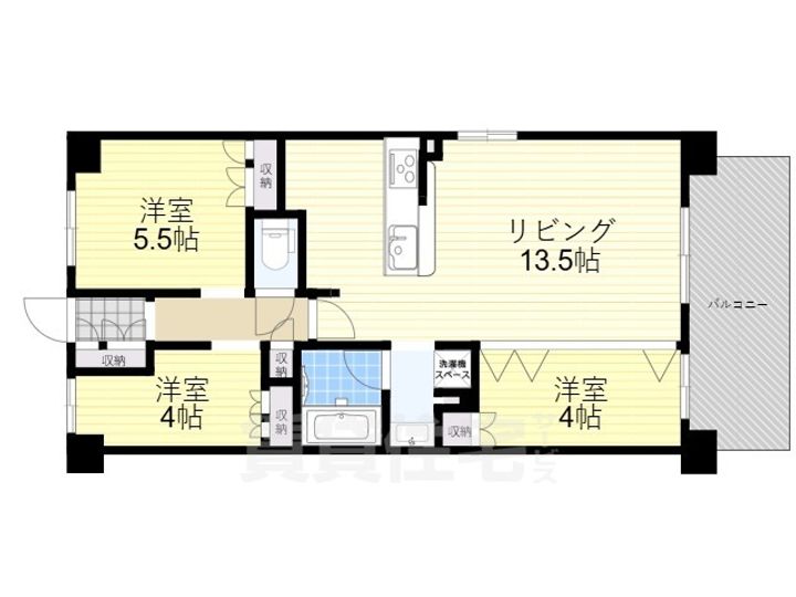 アーバンパーク淡路の間取り