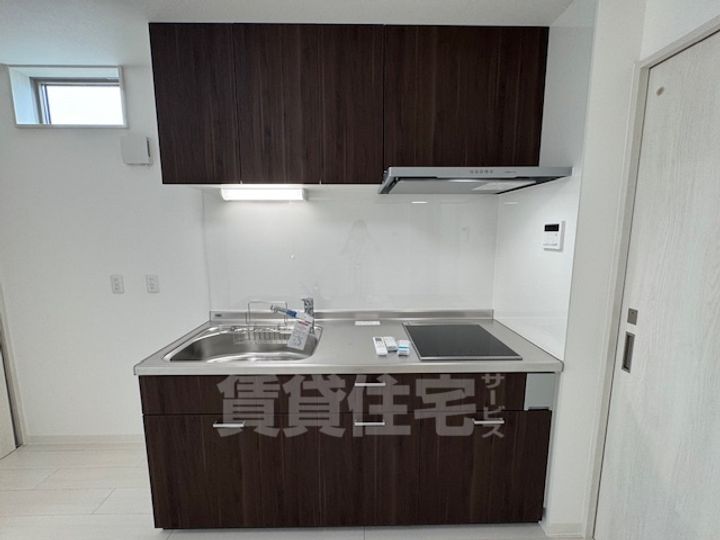 大阪府大阪市住吉区万代東1丁目の賃貸マンションのキッチン