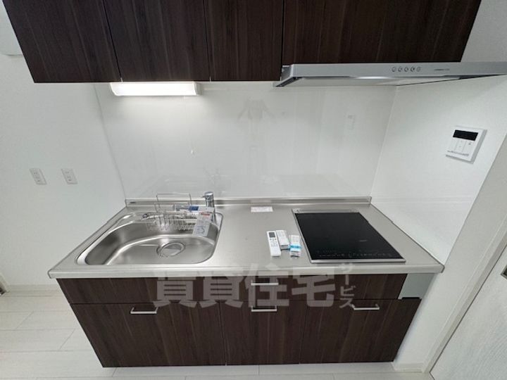 大阪府大阪市住吉区万代東1丁目の賃貸マンションのキッチン