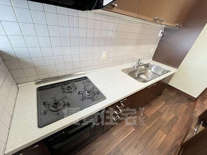 奈良県奈良市学園大和町2丁目(一戸建)の賃貸物件のキッチン