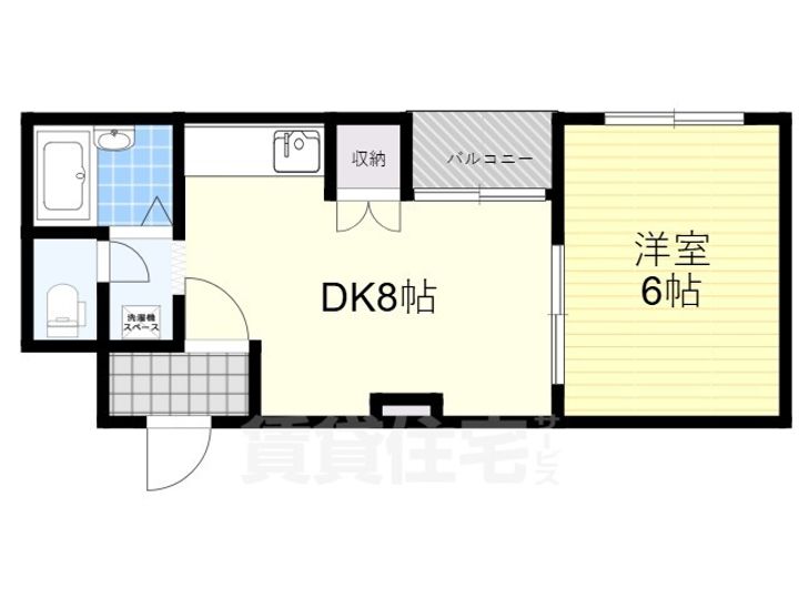 ハイツハピネスの間取り