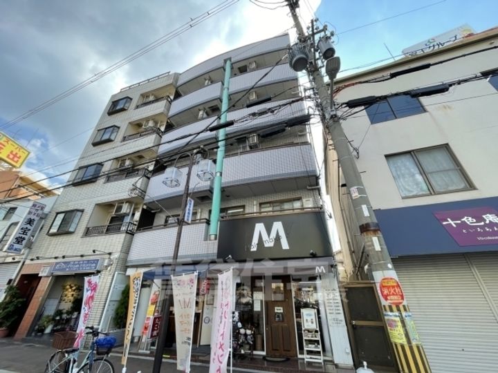 大阪府大阪市住吉区我孫子3丁目の賃貸マンションの外観