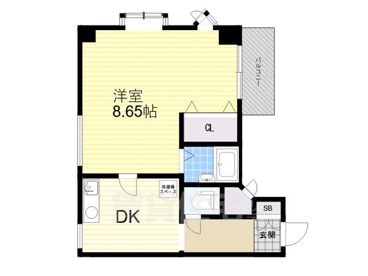ユーコート武庫川の間取り