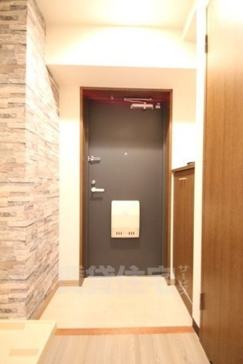 大阪府堺市堺区甲斐町西3丁の賃貸マンションの玄関
