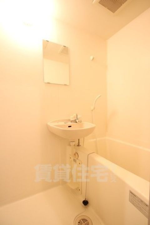 大阪府堺市堺区甲斐町西3丁の賃貸マンションの風呂