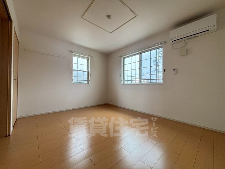 エアリーコートの寝室