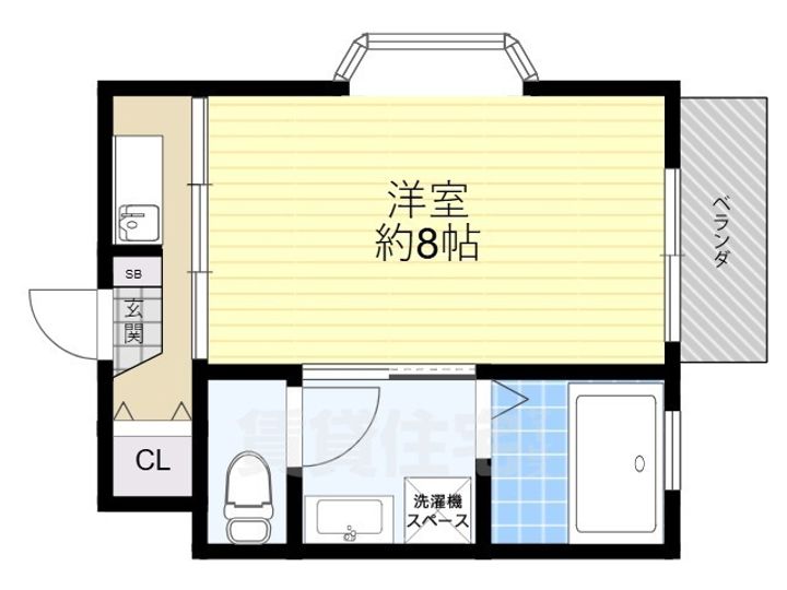 フロンティア・フィールド2の間取り