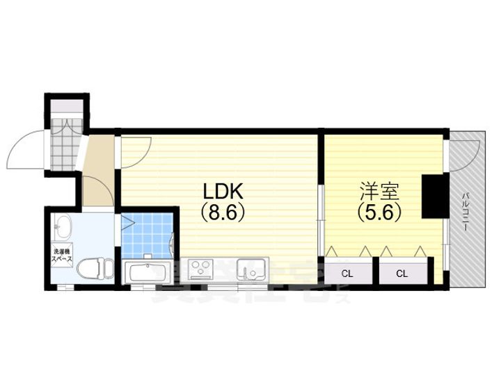 グランドシャトー板宿2の間取り