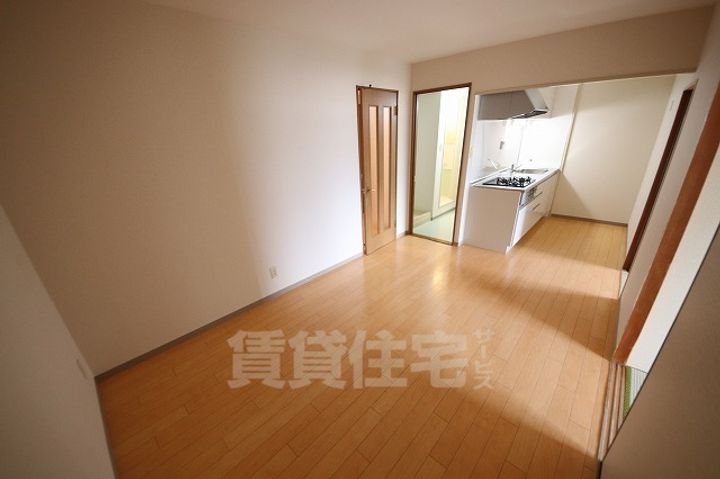 吉田第2大発マンションの居間