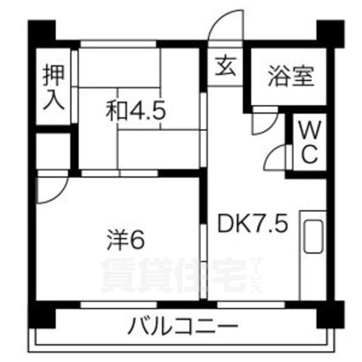 メゾンさくらの間取り