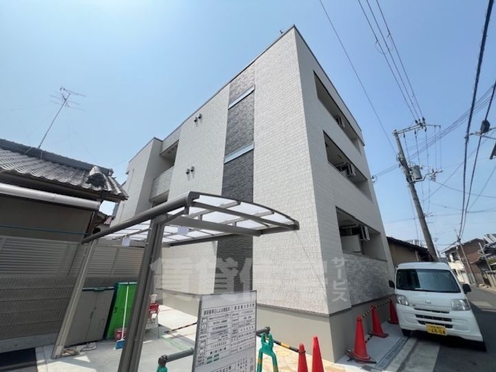 大阪府高石市千代田1丁目の賃貸アパートの外観