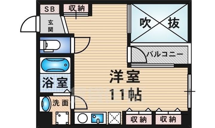 ハイネス・センターコートの間取り