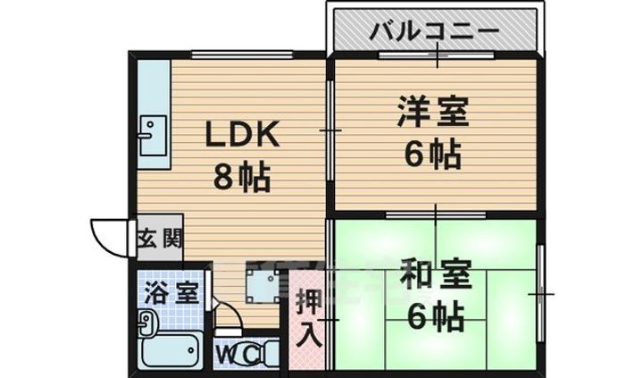 ヴィラカルムの間取り