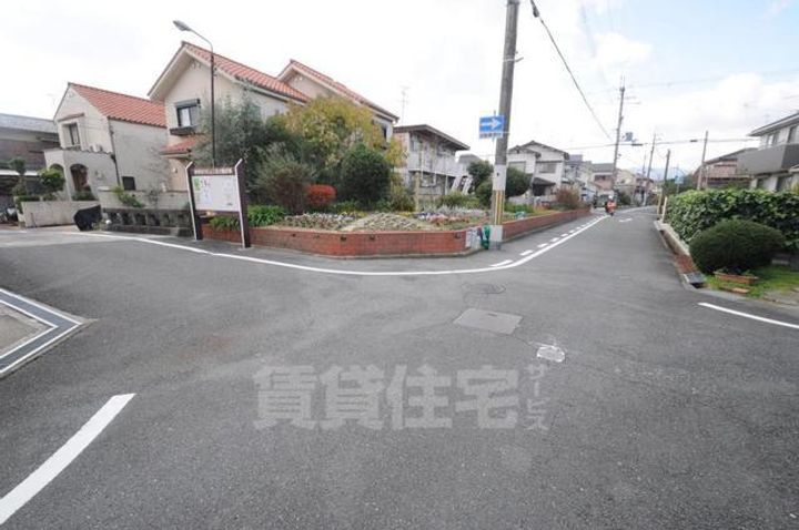 友清ハイツの周辺
