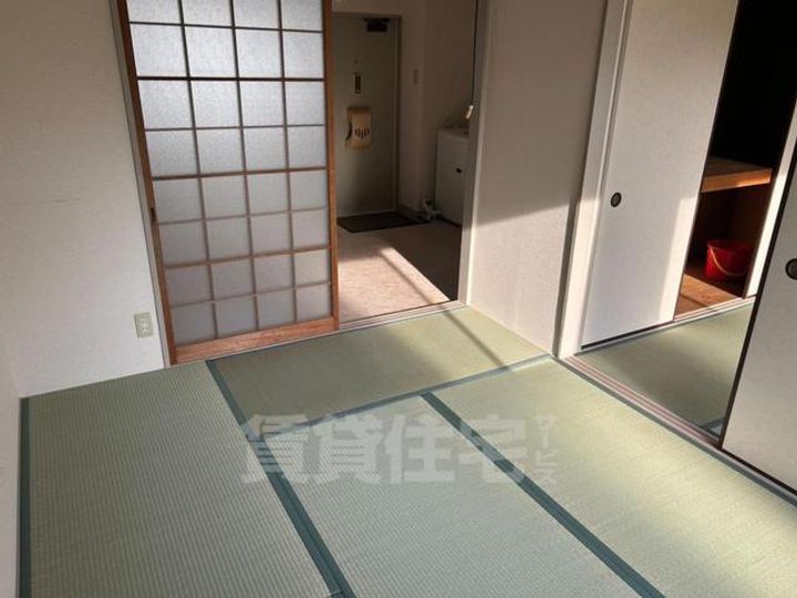 友清ハイツの寝室