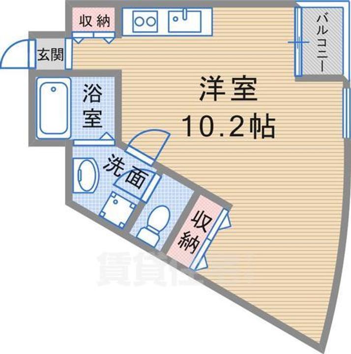 平野レジデンスの間取り