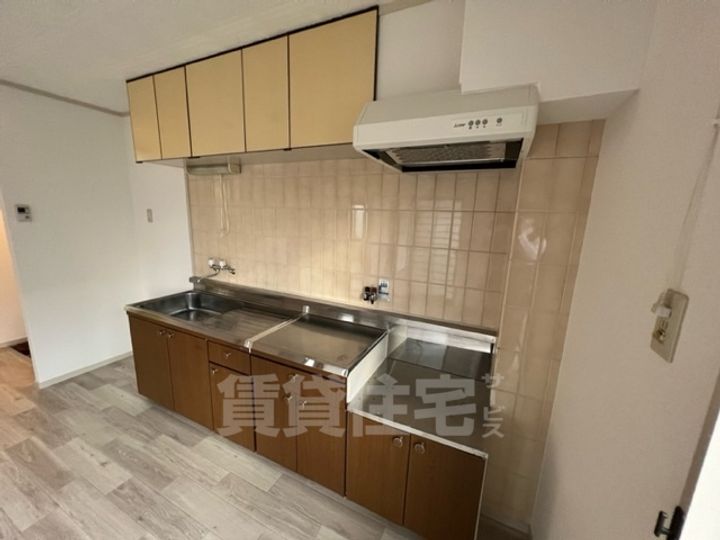 大阪府堺市東区日置荘北町2丁の賃貸マンションのキッチン