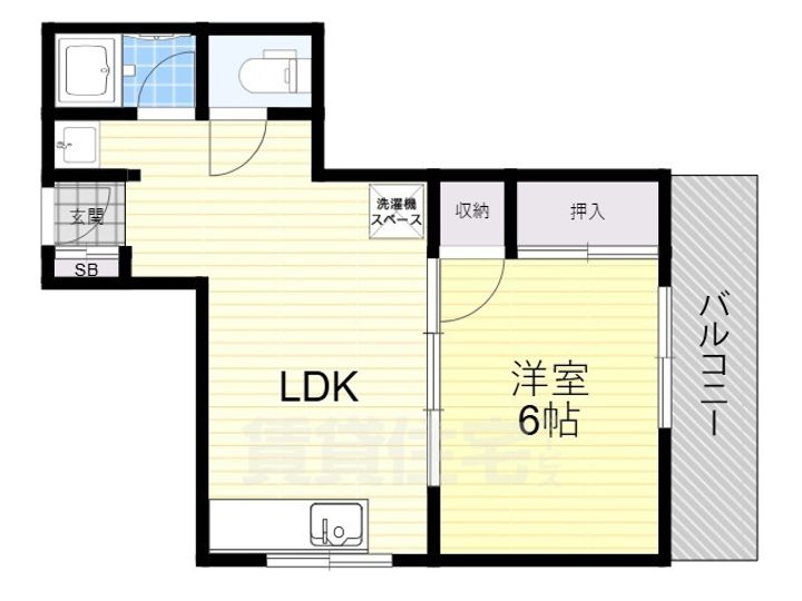 メゾンインペリアルの間取り