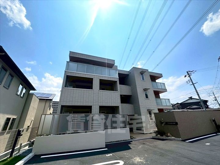 大阪府三島郡島本町桜井5丁目の賃貸アパートの外観