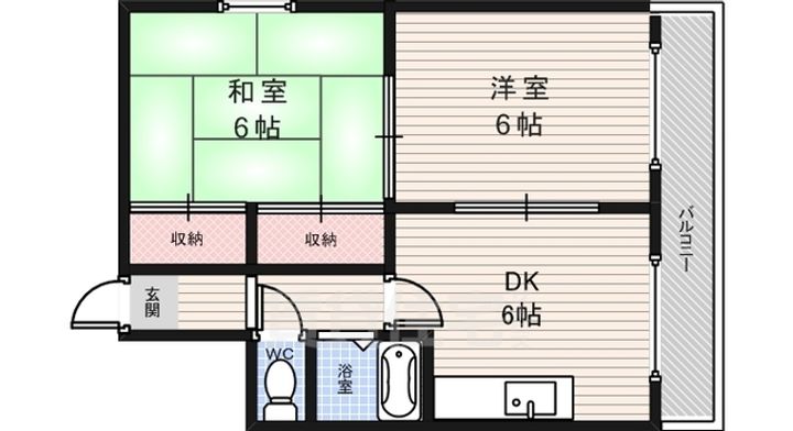 グリーンウッドの間取り