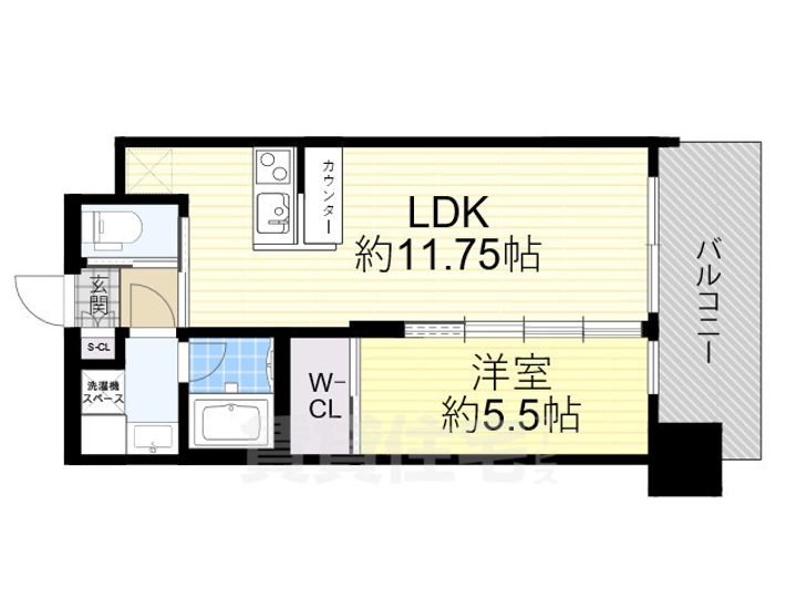 プレジオ三国EUROの間取り