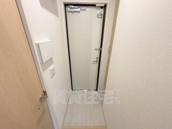 フォーレスト修学院2の玄関