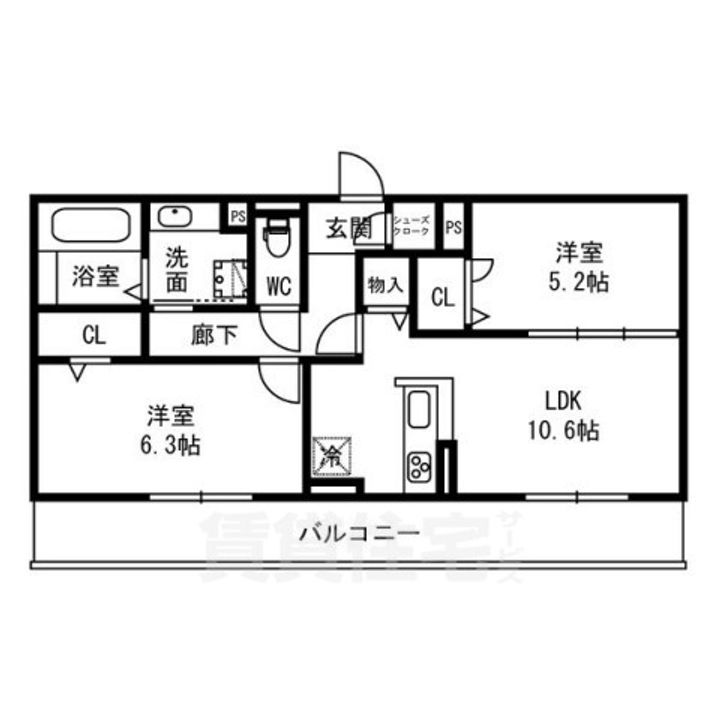 ミル ソレアードの間取り