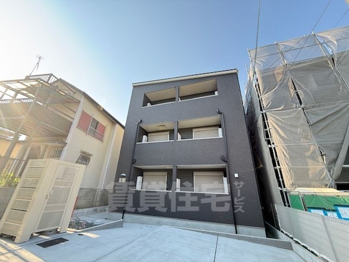 大阪府大阪狭山市池尻中1丁目の賃貸アパートの外観